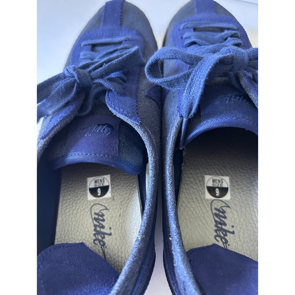 New! Nike Cortez 72 QS Loyal Blue White Leather Suede Low Top Sneakers Men Sz 9 - Picture 7 of 7